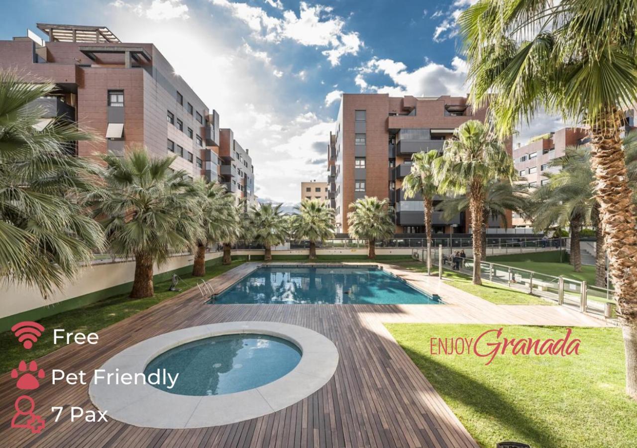 Апартаменти Enjoygranada Emir 3A - Piscina, Gym & Parking Екстер'єр фото